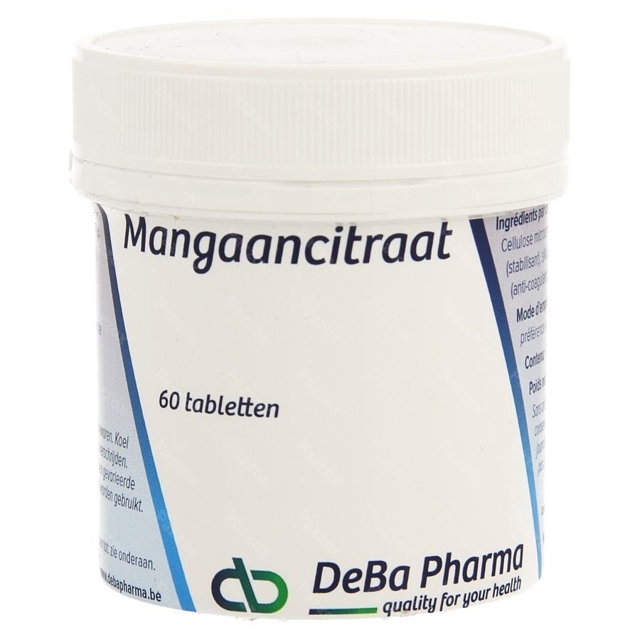 Citrate Manganese Comp 60 Deba