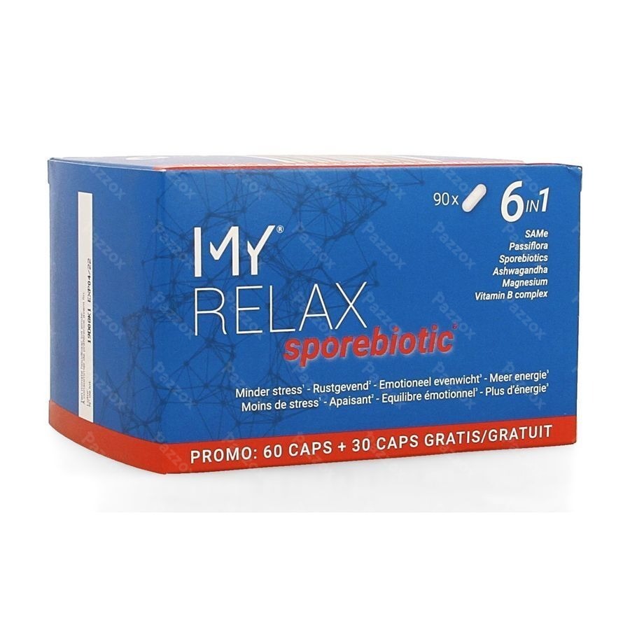 My Relax Sporebiotic Caps 90