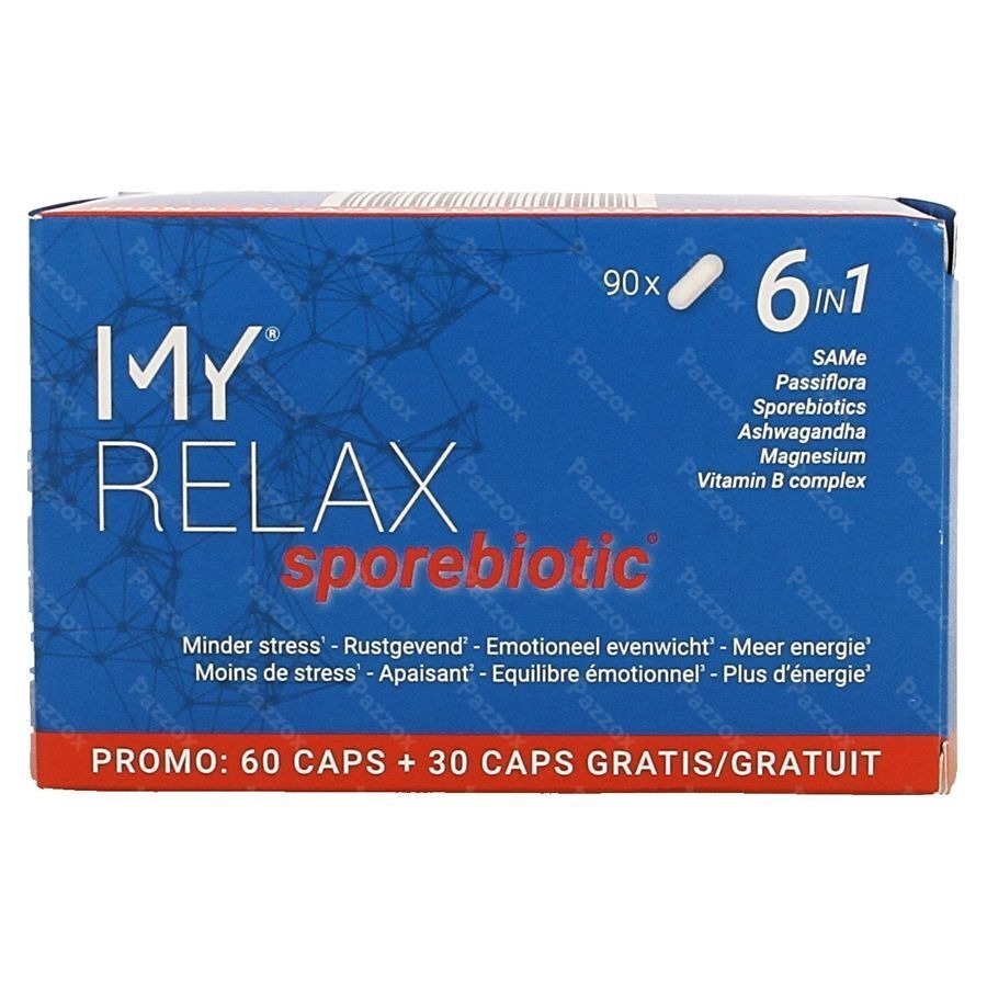 My Relax Sporebiotic Caps 90