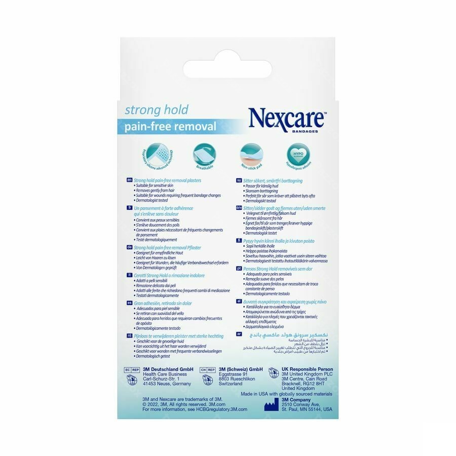 Nexcare 3m Strong Hold Pads 4