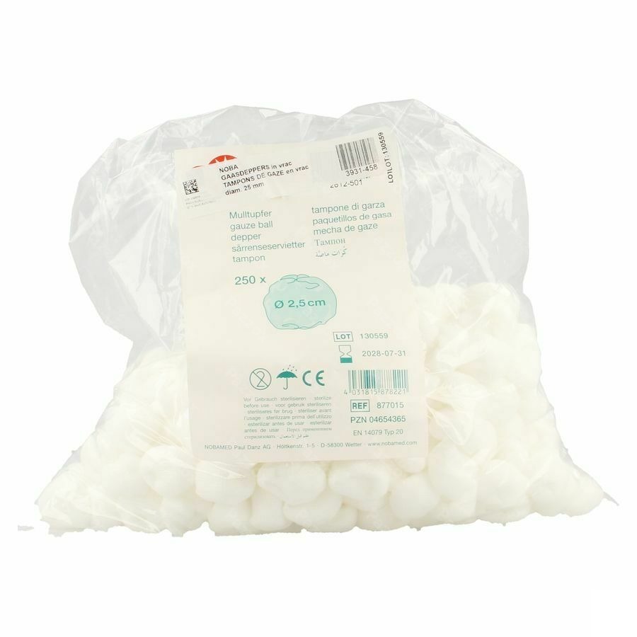 Noba Tampons De Gaze Diam. 25mm