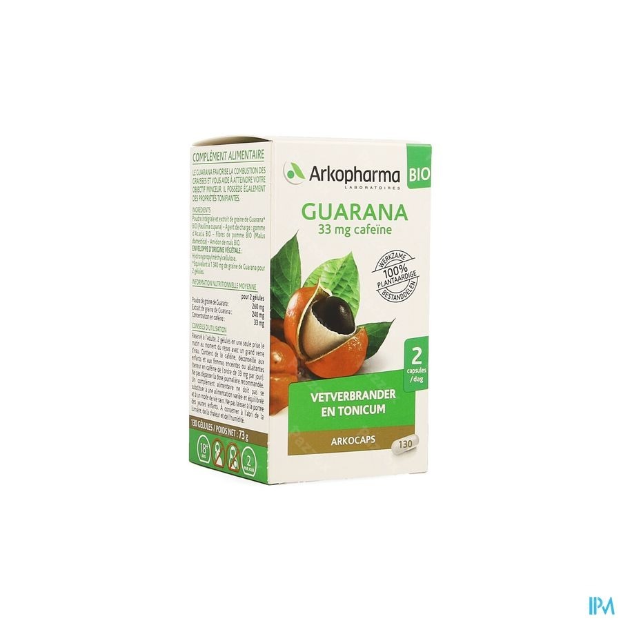 Arkocaps Guarana Bio Caps 130