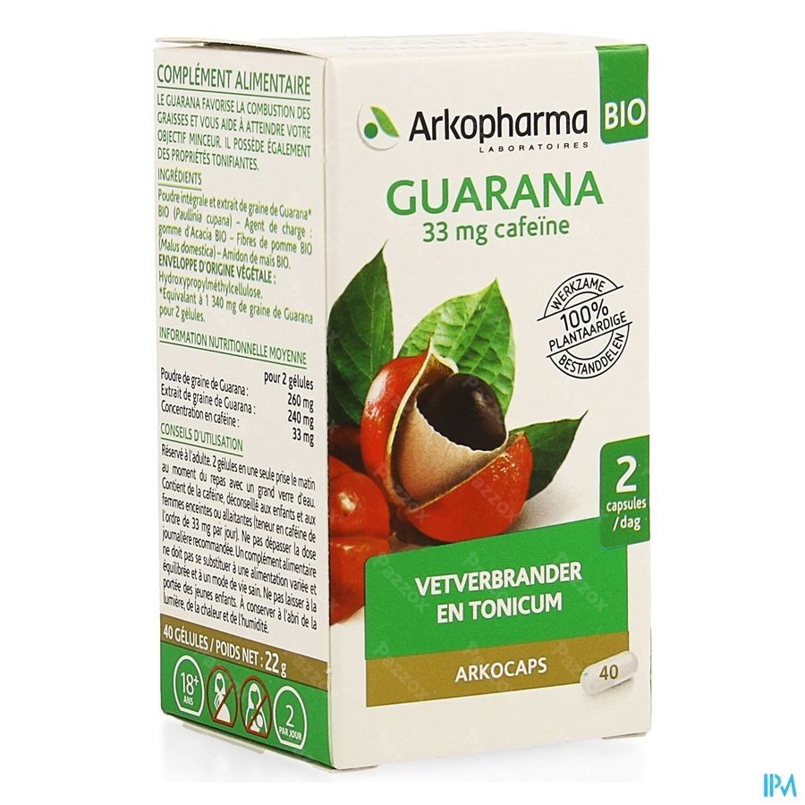 Arkocaps Guarana Bio Caps 40