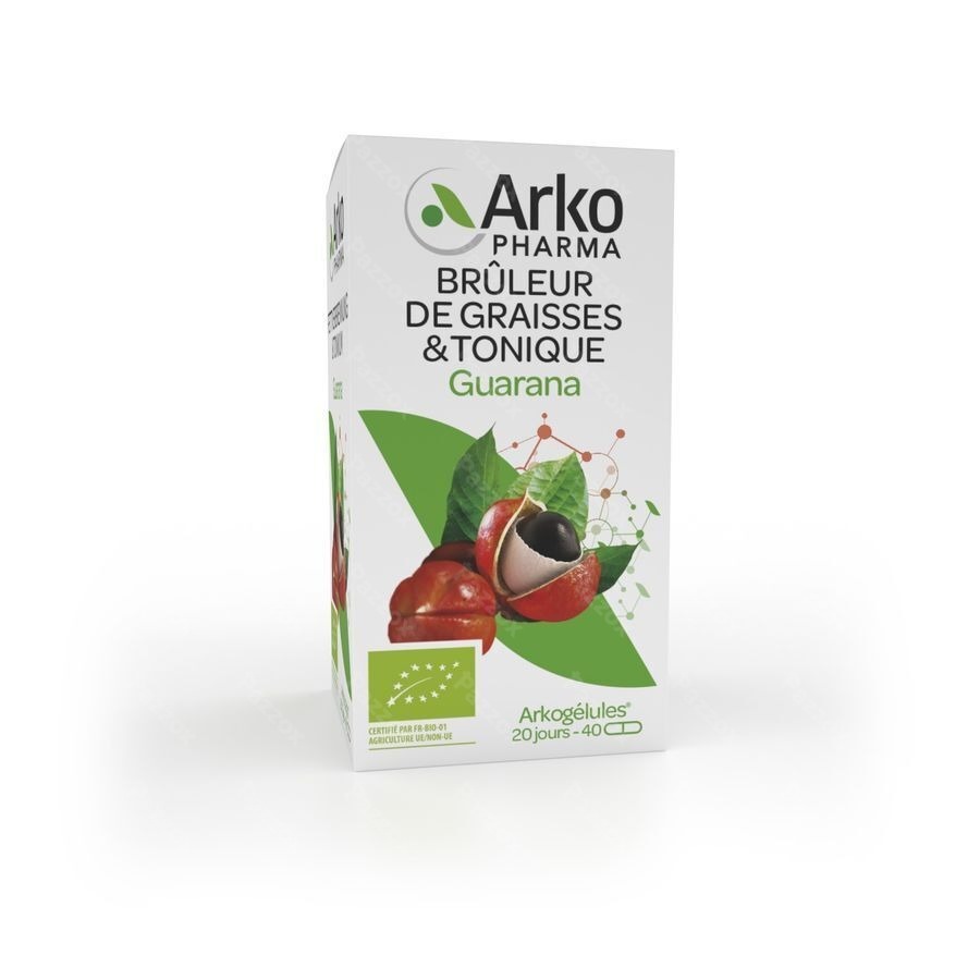 Arkogelules Guarana Bio Caps 40
