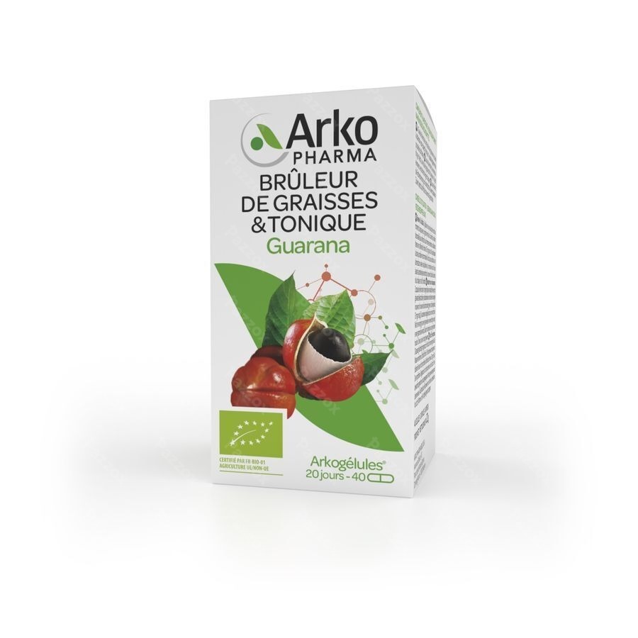 Arkogelules Guarana Bio Caps 40