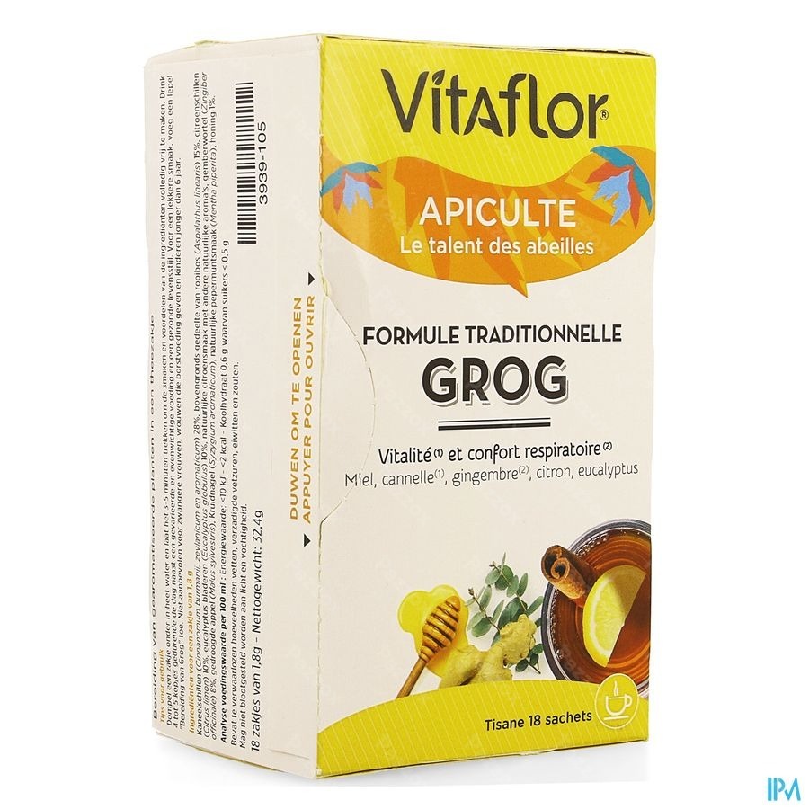 Vitaflor Grog Formule Traditionnelle Sach 18