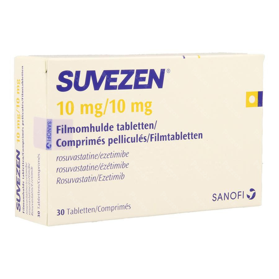 Suvezen 10mg/10mg Filmomh Tabl 30
