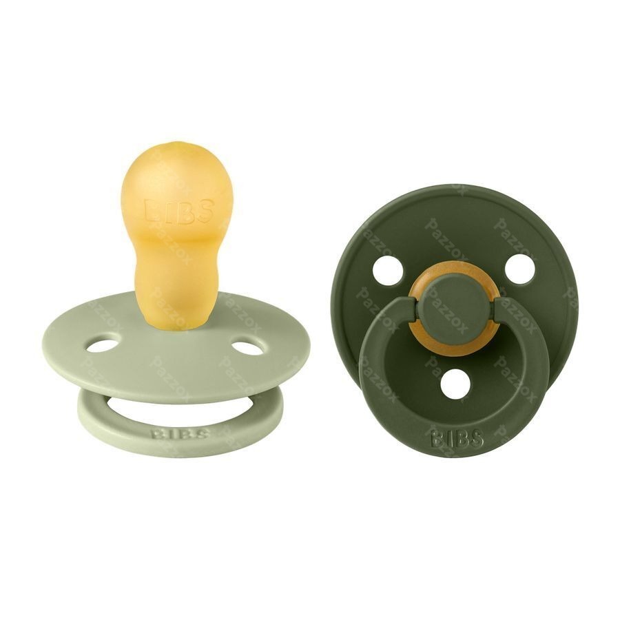 Bibs 3 Pacifier Duo Hunter Green