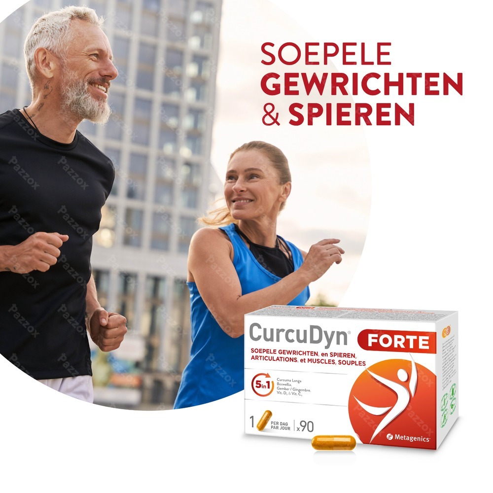 Metagenics Curcudyn Forte Voedingssupplement Bewegingsstelsel 90 Capsules