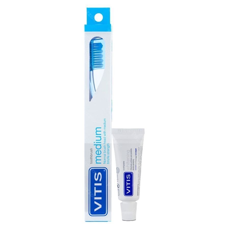 Vitis Medium Brosse Dents + Dentifice Gratuit 15ml