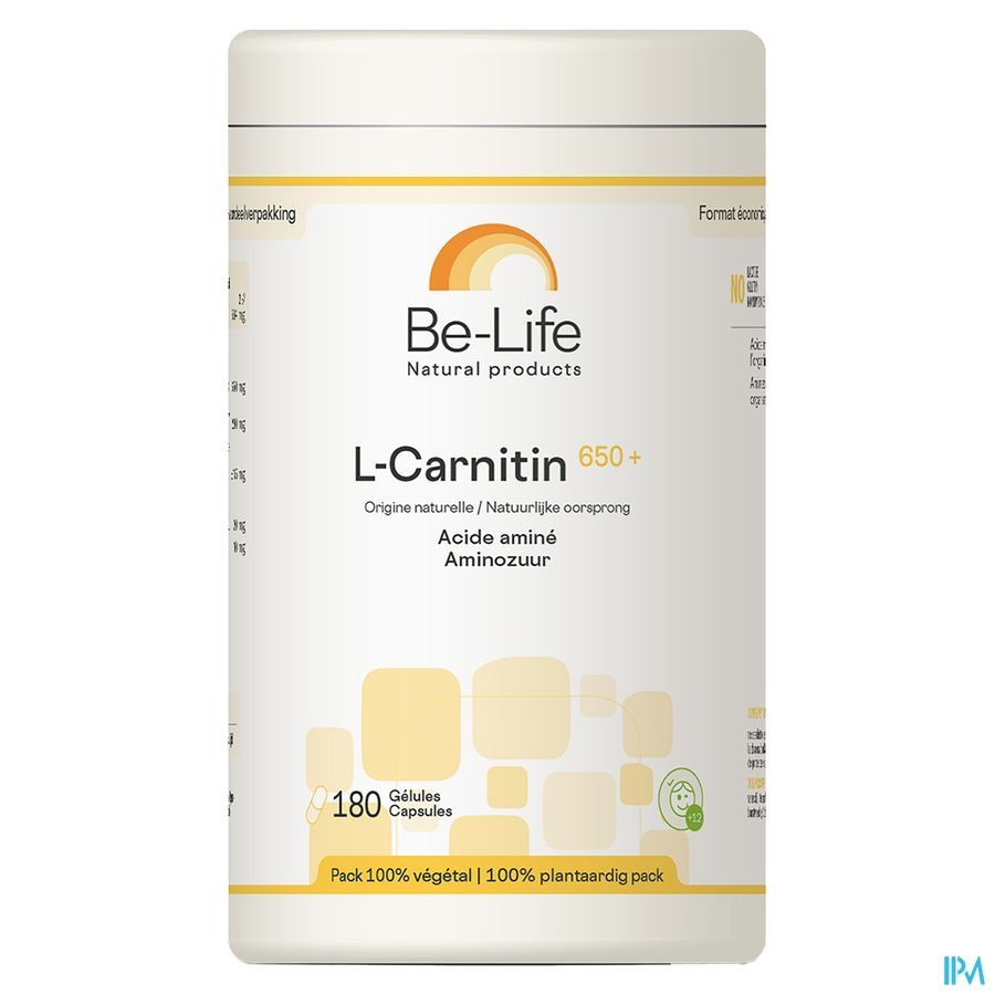 l-carnitine 650+ Be Life Caps 180