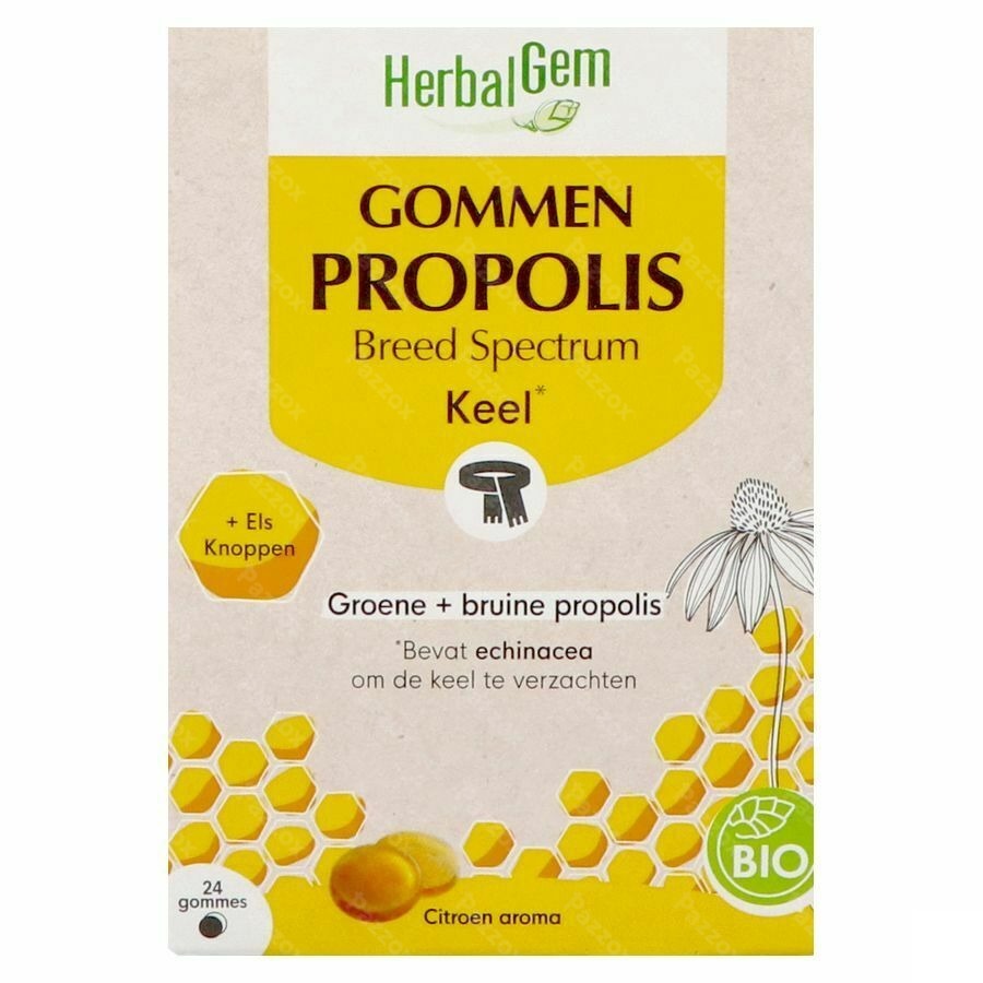 Herbalgem Propolis Breed Spectrum Bio Gommen 24