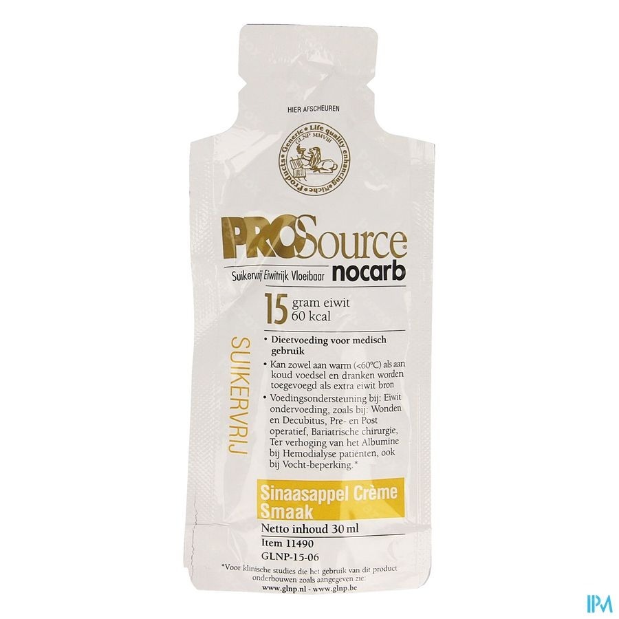 Prosource Nocarb Cr Orange 15g Prot. Sach. 30ml