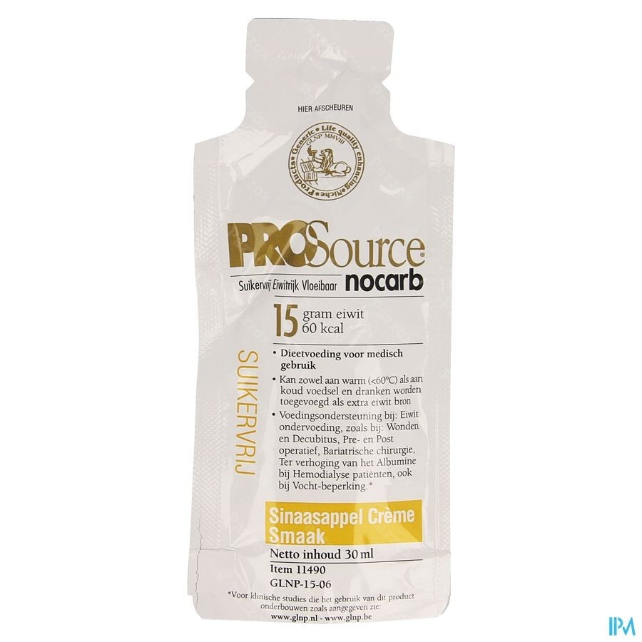 Prosource Nocarb Cr Orange 15g Prot. Sach. 30ml