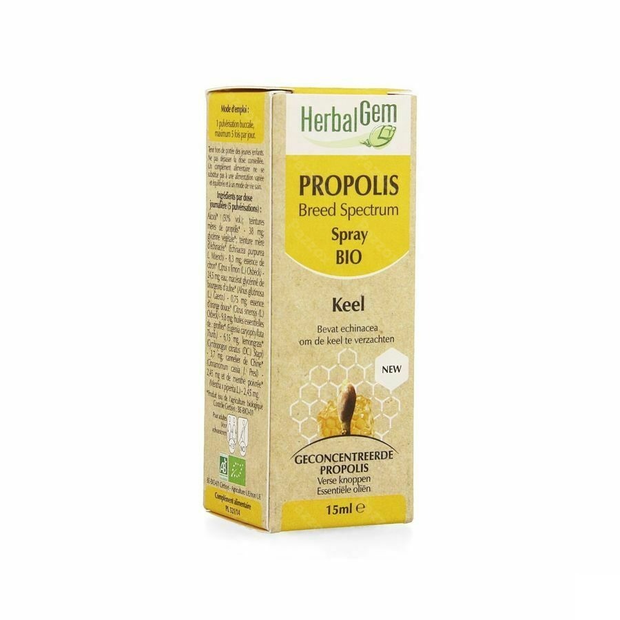 Herbalgem Propolis Breed Spectrum Bio Spray 15ml