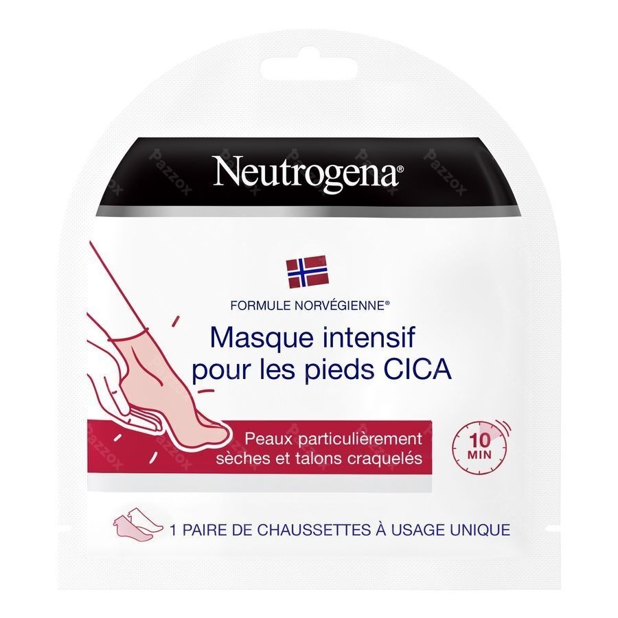 Neutrogena Masque Intensif Pour les Pieds CICA
