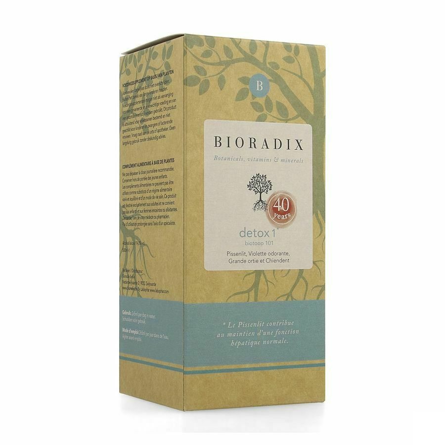 Bioradix - Detox 1 Biotoop 101 500ml