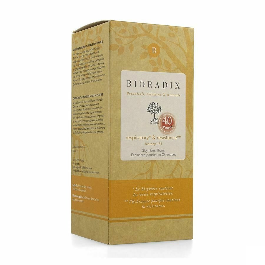 Bioradix Respiratory&resistance Biotoop 1 500ml