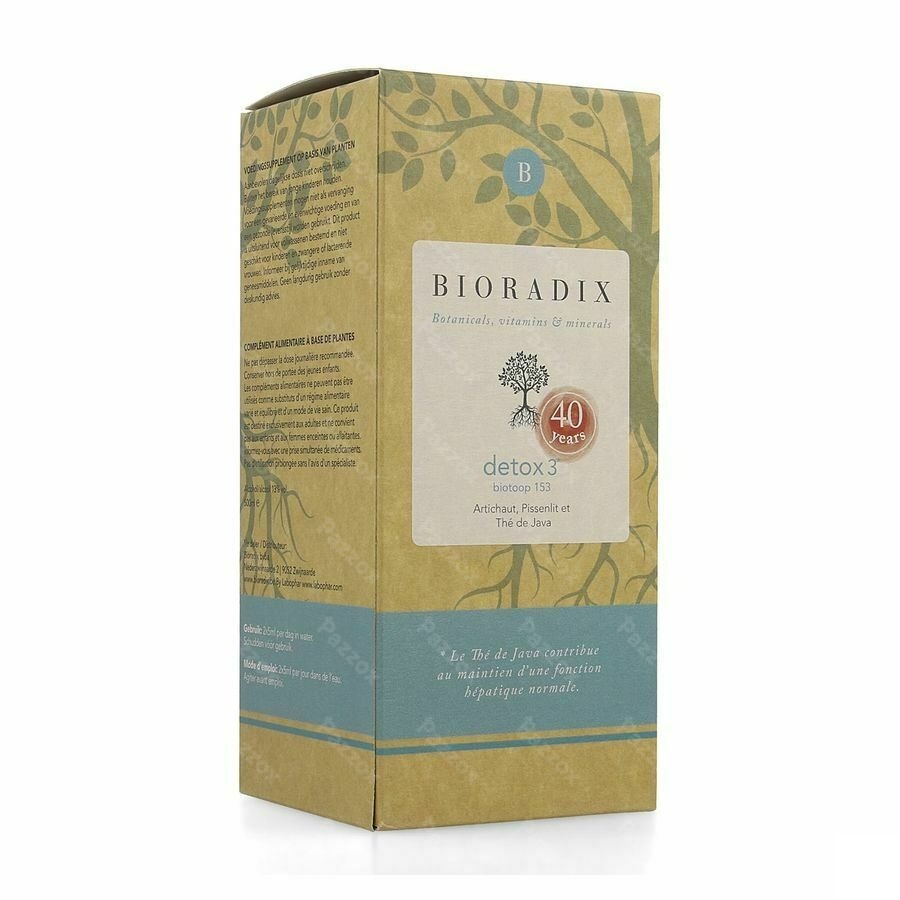 Bioradix Detox 3 Biotoop 153 500ml