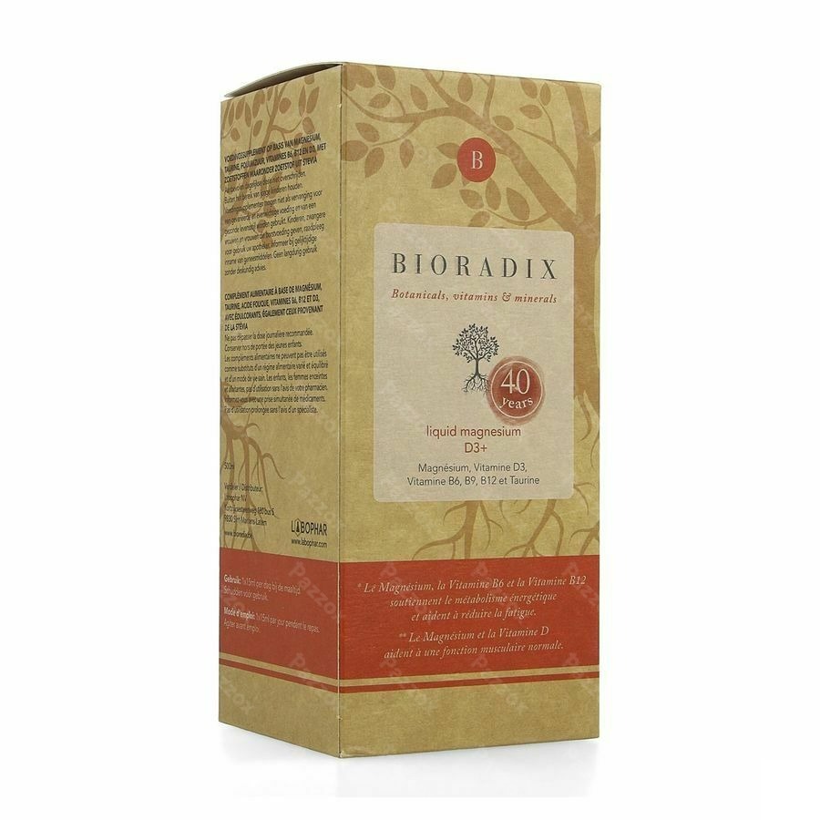 Bioradix - Magnesium D3+ Liquid 500ml