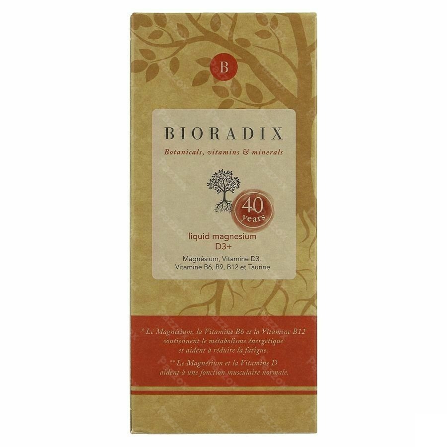 Bioradix - Magnesium D3+ Liquid 500ml