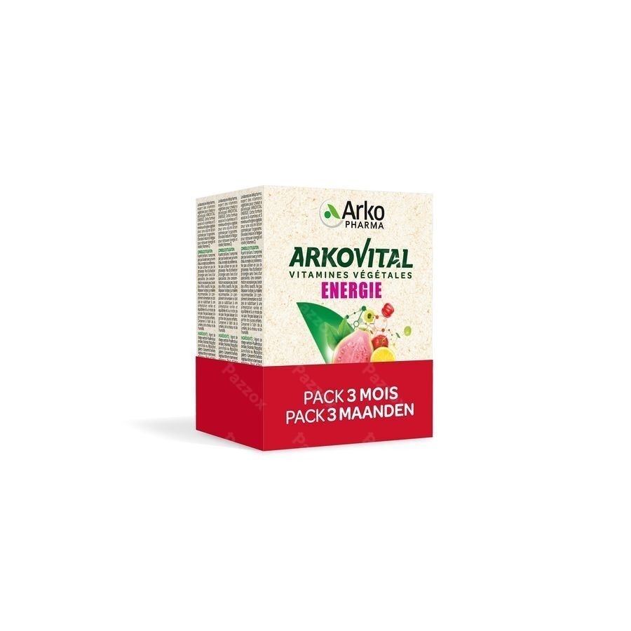 Arkovital Pure Energy 3mois Comp 3x30