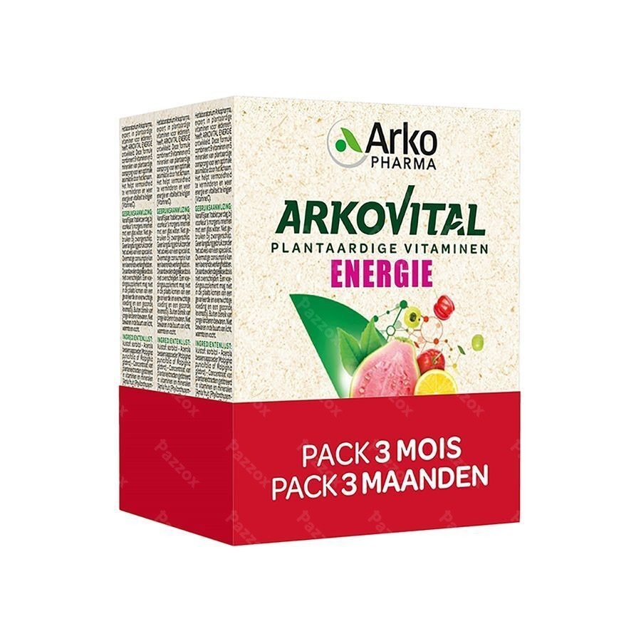 Arkovital Pure Energy 3mois Comp 3x30