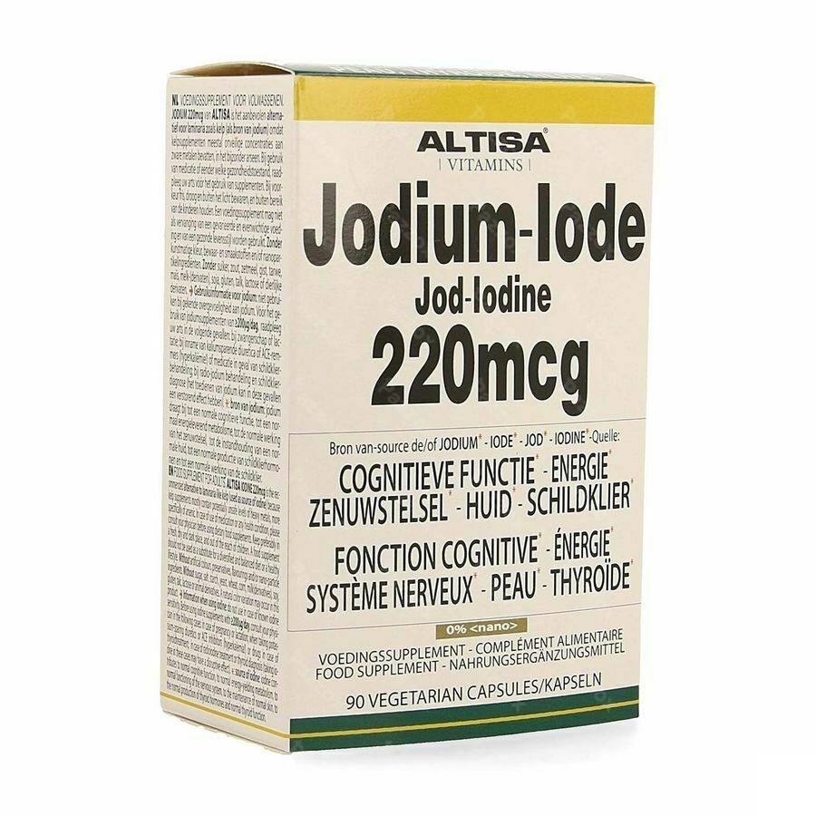 Altisa Iode 220mcg V-caps 90