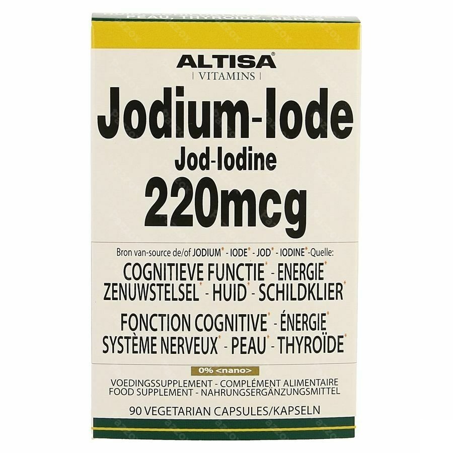 Altisa Iode 220mcg V-caps 90