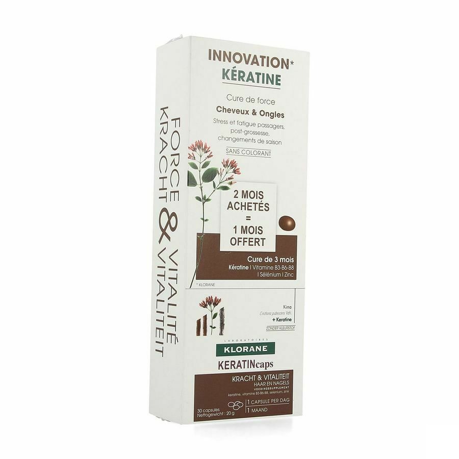 Klorane Capil. Keratin Caps 3x30 Nf