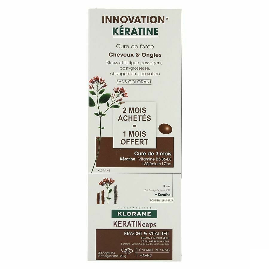 Klorane Capil. Keratin Caps 3x30 Nf