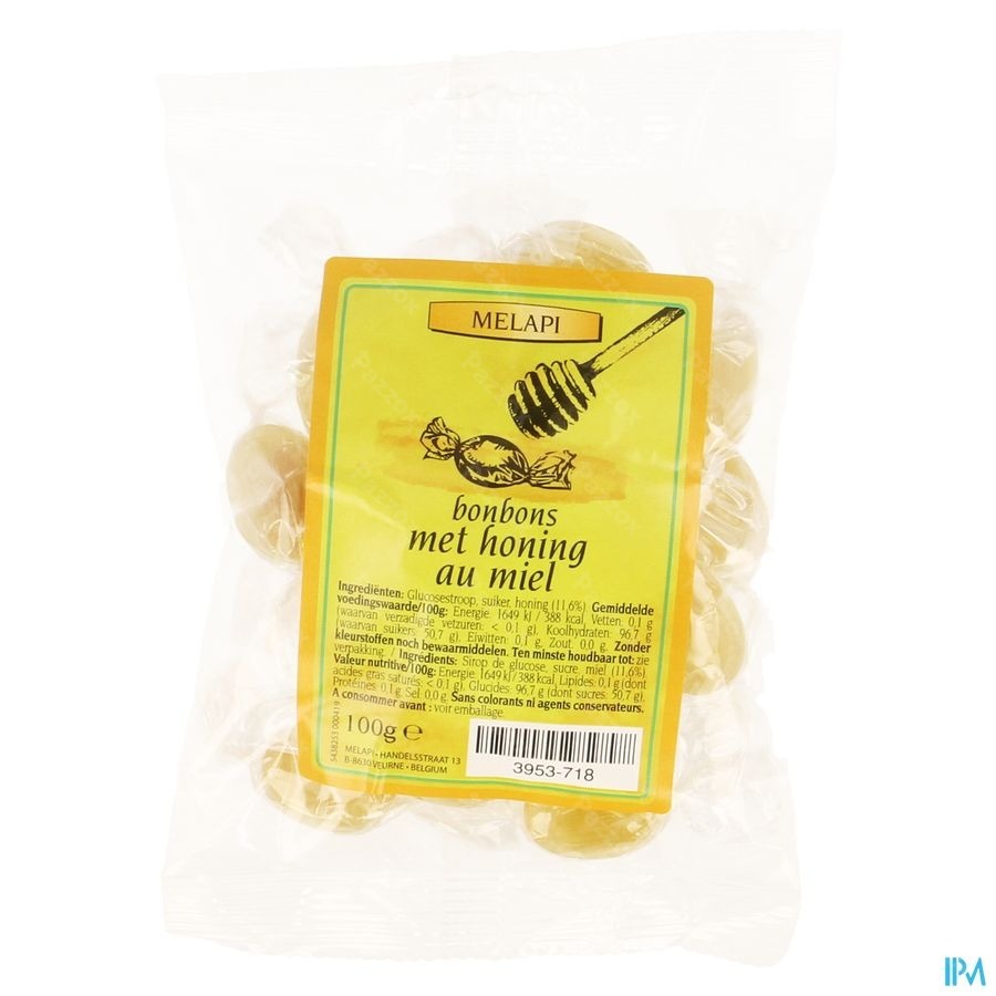 Melapi Bonbons Miel 100g Revogan