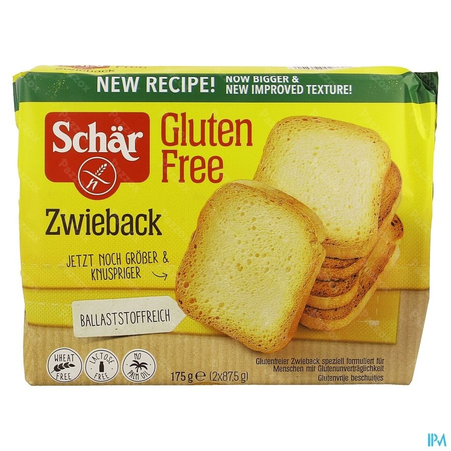 Schar Zwieback Biscottes 175g Revogan