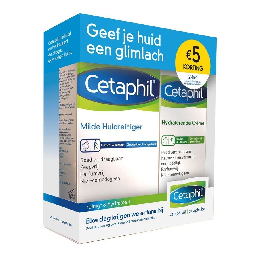 Cetaphil Complete set voor droge/gevoelige huid NL