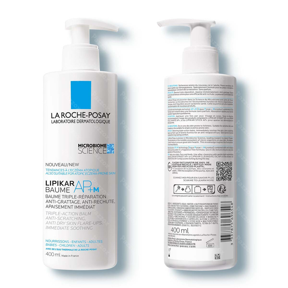 Lrp Lipikar Baume Ap+m 400ml