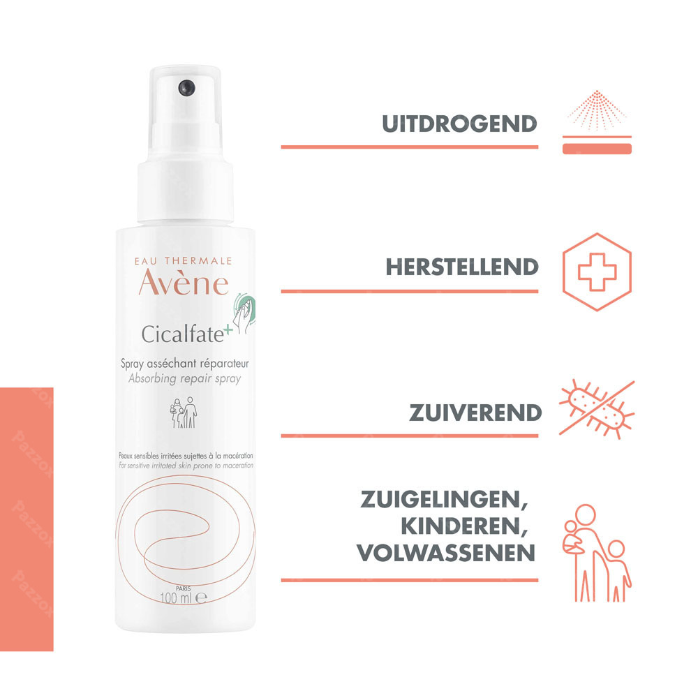 Avène Cicalfate+ Uitdrogende en Herstellende Spray 100ml 