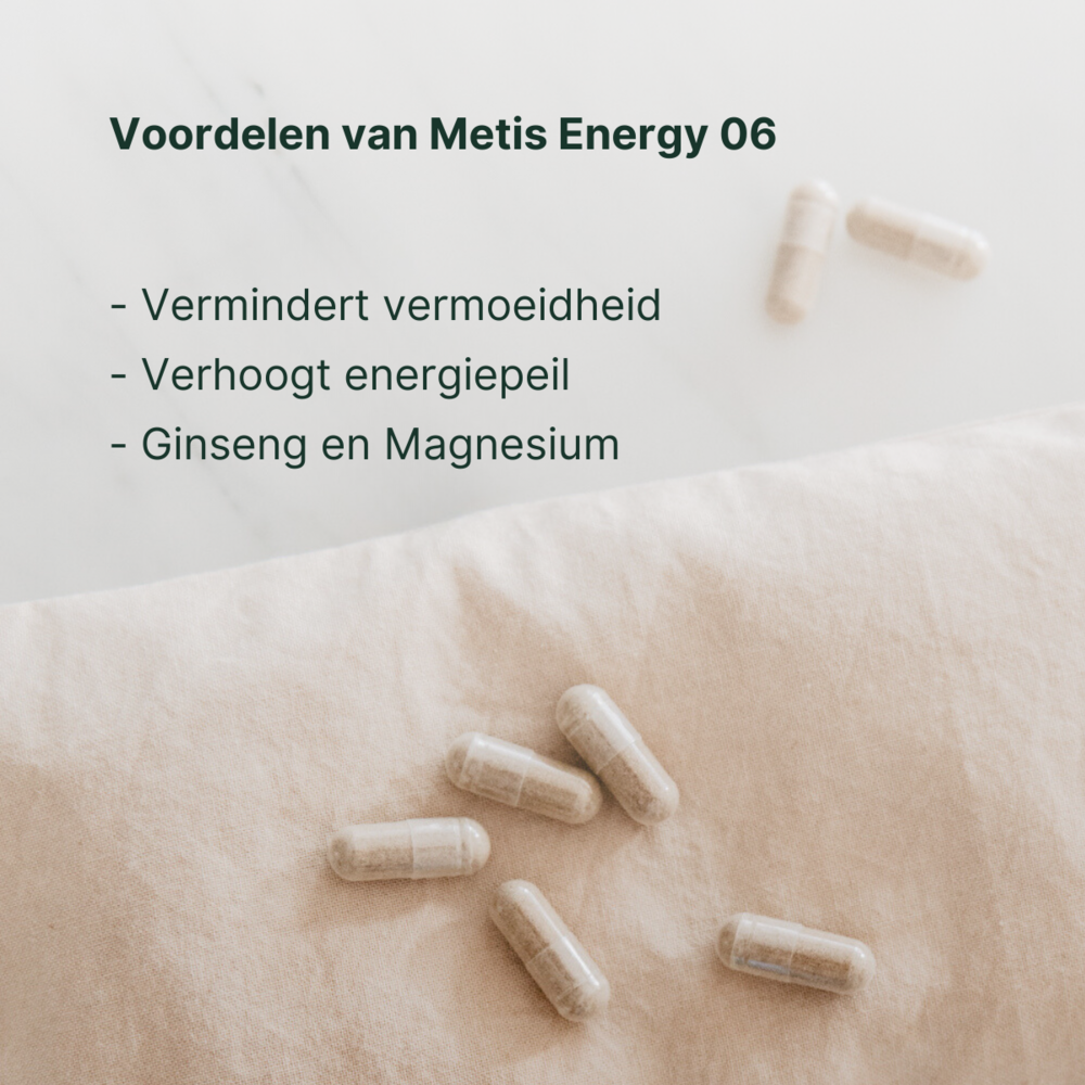 Metis Energy 06 Eco-Refill 48 Plantaardige Capsules