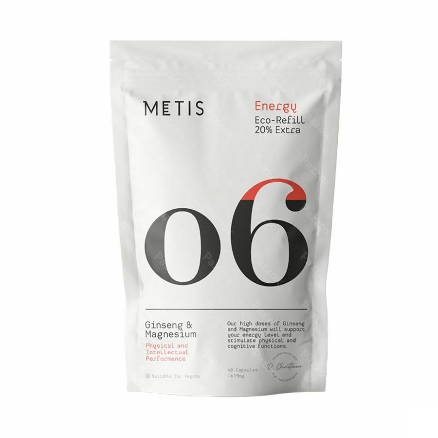 Metis Energy 06 Eco-Refill 48 Plantaardige Capsules