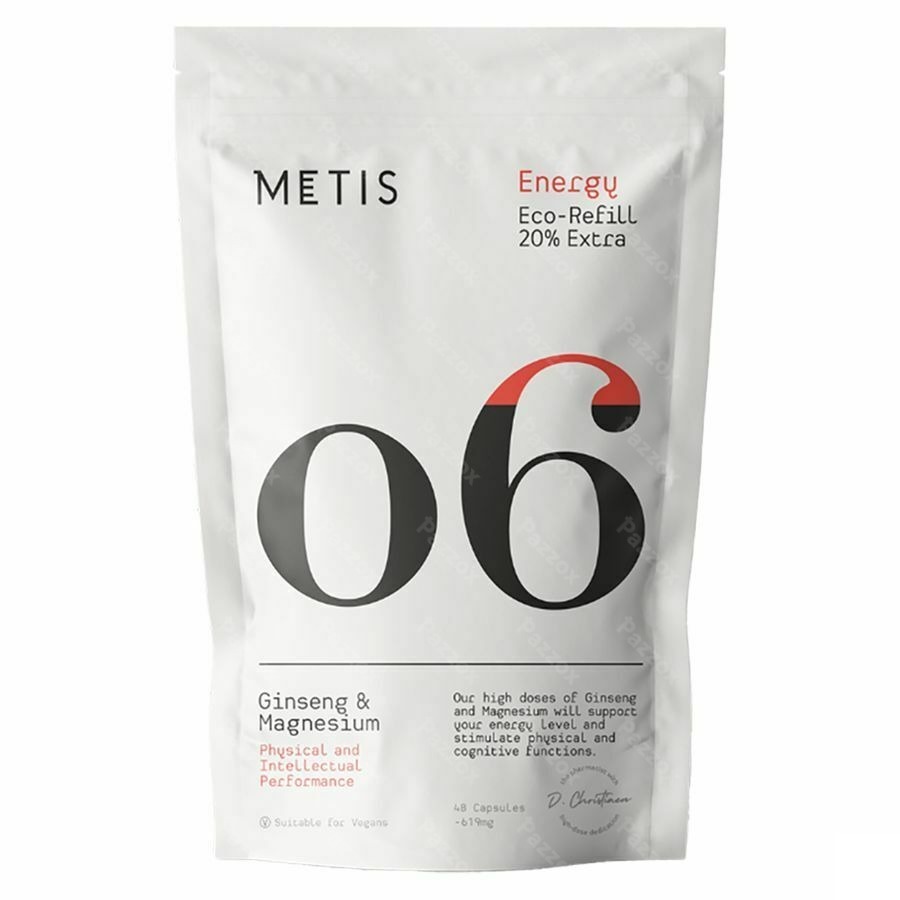 Metis Energy 06 Eco-Refill 48 Plantaardige Capsules