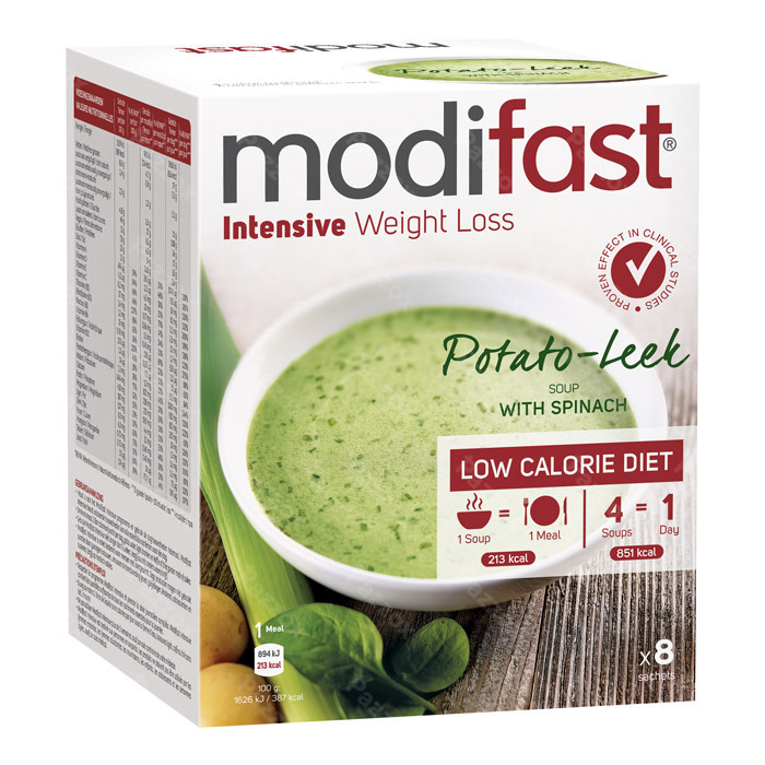 Modifast Intensive Potato Leek Soup 8x55g