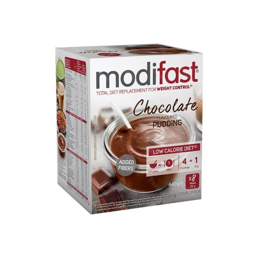 Modifast Intensive Choco Flavoured Pudding 8x55g