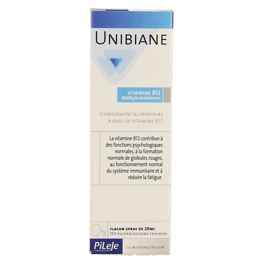 Unibiane Vitamine B12 Spray 20ml