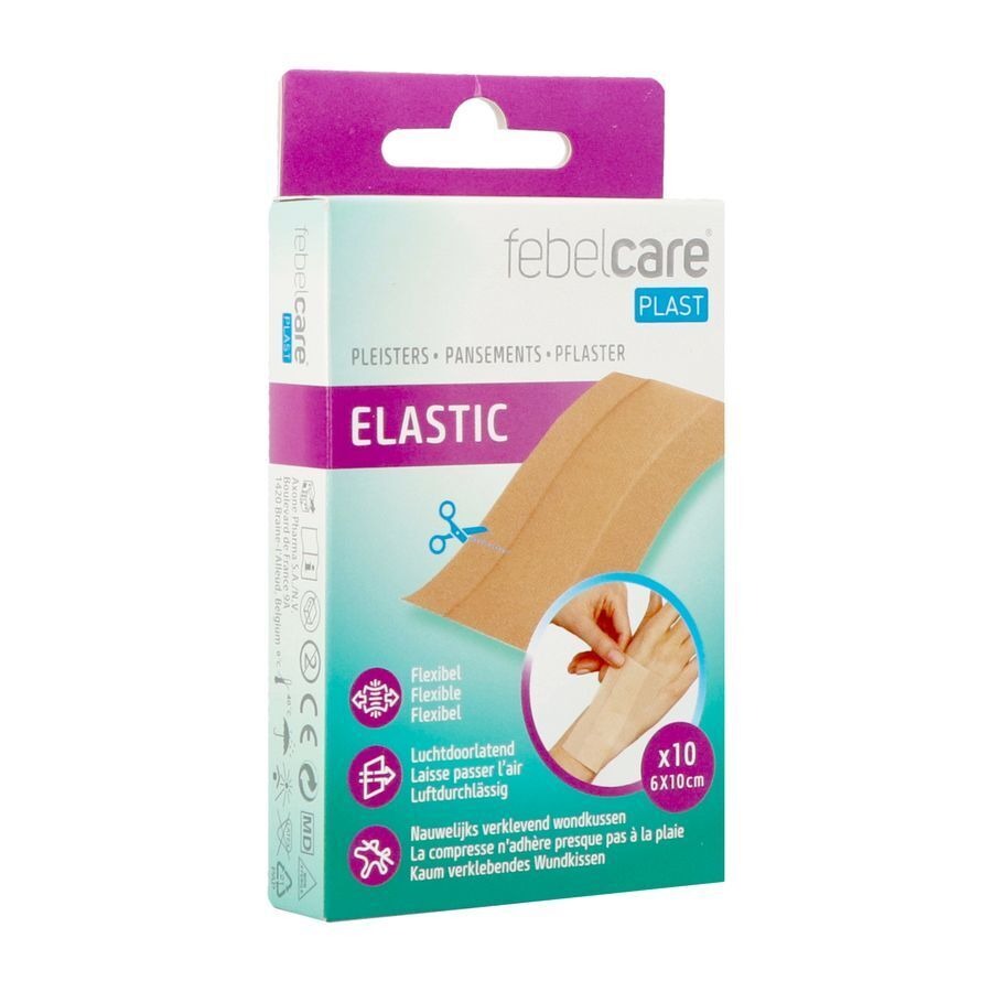 Febelcare Plast Elastic Uncut 10x6cm 10