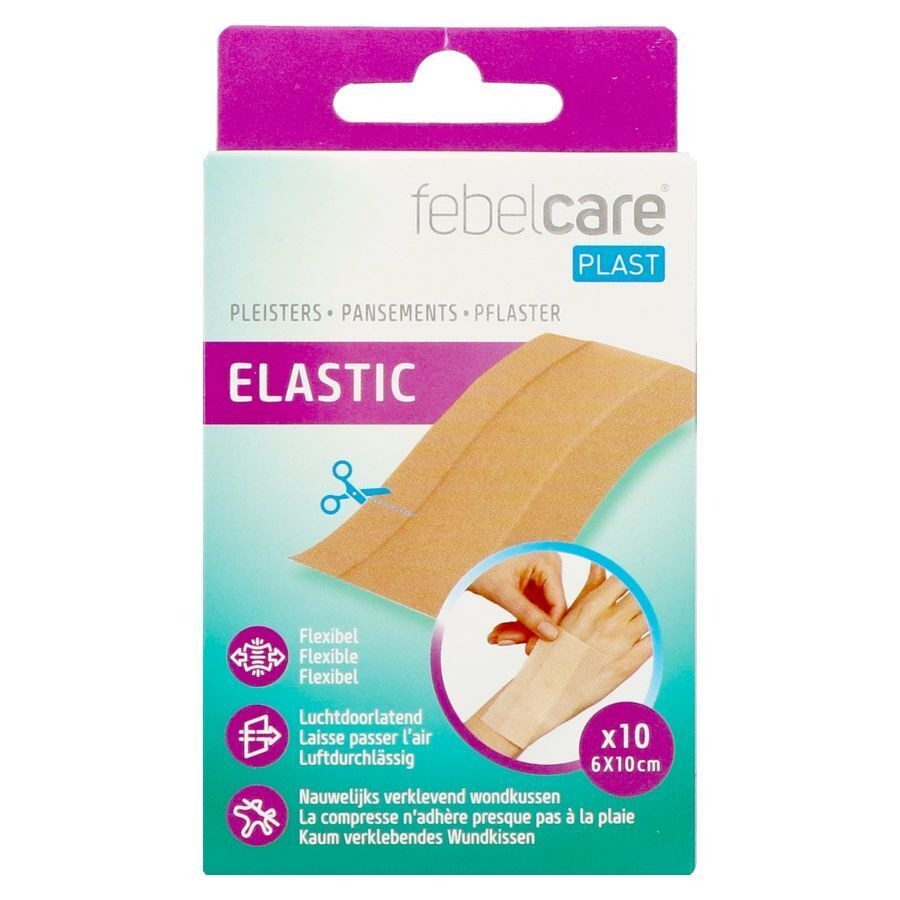 Febelcare Plast Elastic Uncut 10x6cm 10