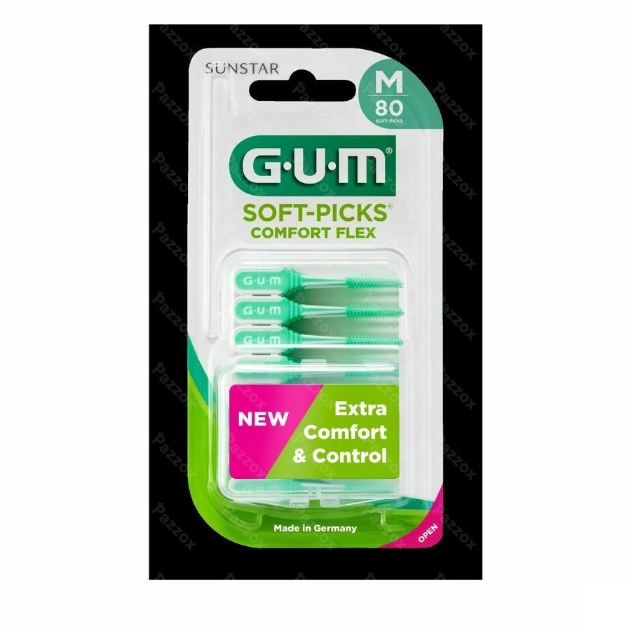 Gum Softpicks Comfort Flex Medium 80