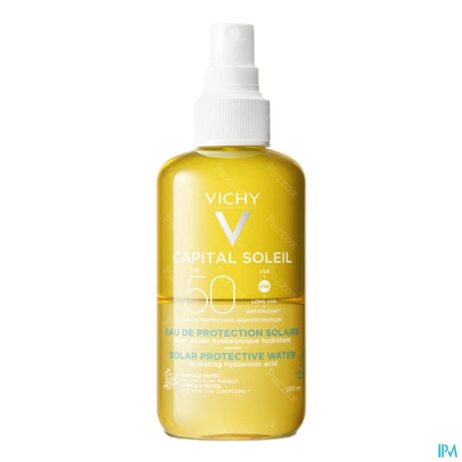 Vichy Cap. Sol. Eau Protection Solaire Hydra SPF50+ 200ml
