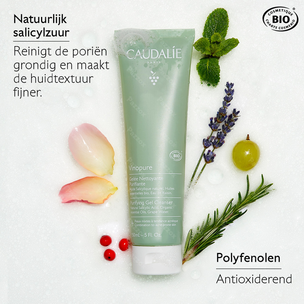 Caudalie Vinopure Zuiverende Reinigingsgel 150ml