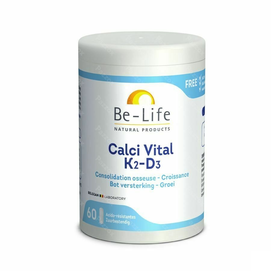 Be-Life Calci Vital K2 D3 60 Capsules