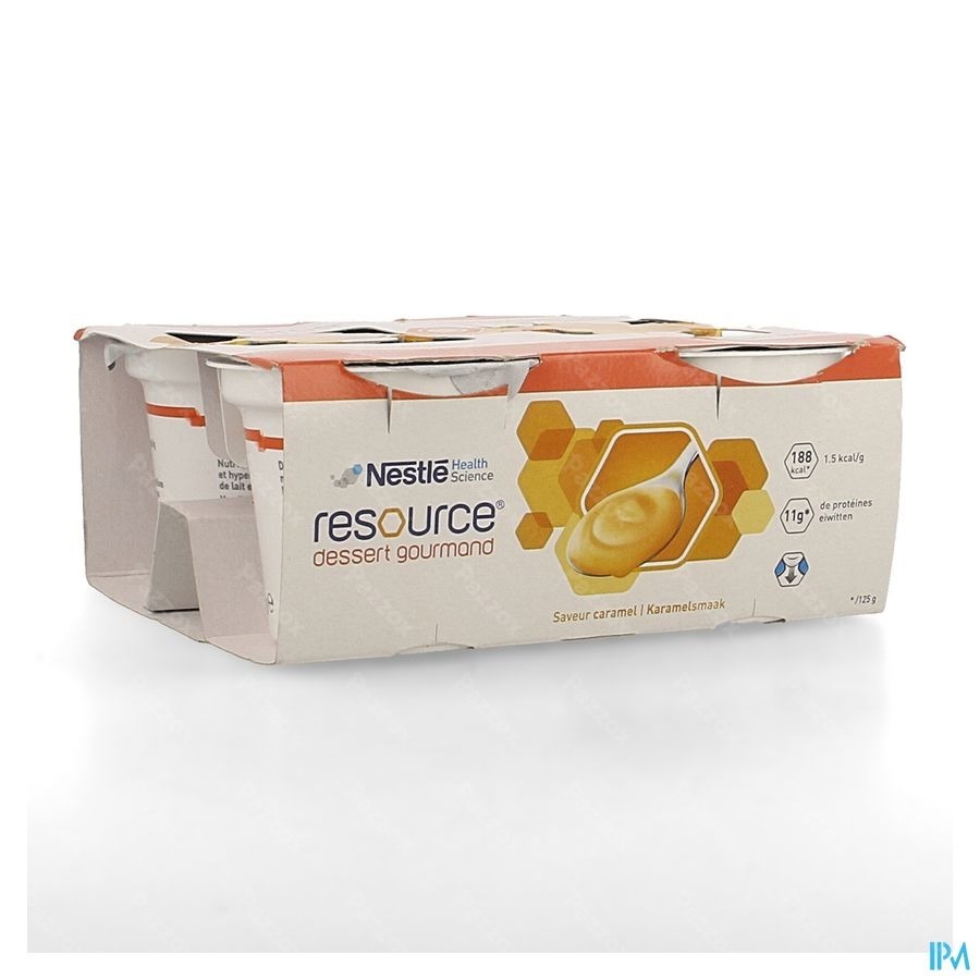 Resource Dessert Gourmand Caramel 4x125g