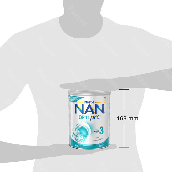 Nan Optipro 3 Lait de Croissance Bébé 1+ An 800g - Pazzox